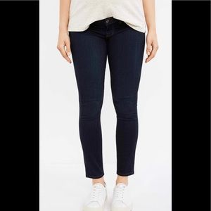 Paige Skinny Side Panel Maternity Jeans